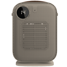 ReadyWarm 1800 Ceramic Nova Pro Sand. Calefactor cerámico de sobremesa con 1800 W, oscilación, termostato regulable, pantalla y panel táctil.
