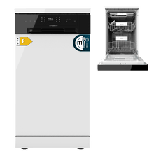 Bolero Aguazero 4203. Lavavajillas bolero de 45cm, 11 cubiertos, tercera bandeja, 6 programas con Dual Zone Wash y comienzo diferido.