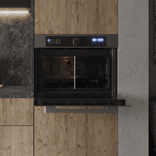 Bolero Hexa AF314510 Matt A Horno integrable Airfryer Matt de 53L de capacidad, 11 funciones con Airfryer Master, Pizza Master, Steam Asisst, Steam EasyClean, 3D cooking, Clase A.