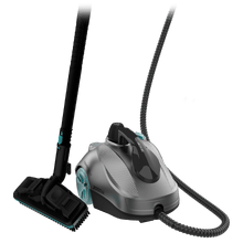HydroSteam 2000 Easy Home Ultra Vaporeta de trineo con potencia de 2000W. Limpia y desinfecta para acabados perfectos. Hasta 150 minutos de trabajo continuo ininterrumpido. Depósito XXL de 2l . 5 bares de presión. Kit de 16 accesorios. Limpia en cualquier superficie