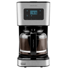 Coffee 66 Smart Aroma Cafetera de goteo digital de 12 tazas con acabado en acero inoxidable e intensificador de aroma.