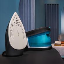 IronHero 3200 Steam Station Centrale vapeur horizontale de 3200 W avec pression de 8 bars, semelle en céramique ultra-glissante, système de sécurité Auto Shut Off, filtre anti-calcaire, anti-gouttes et système d’auto-nettoyage. Jet de vapeur de 420 g/min et vapeur continue de 150 g/min.