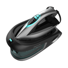 IronHero 3200 Steam Station Centrale vapeur horizontale de 3200 W avec pression de 8 bars, semelle en céramique ultra-glissante, système de sécurité Auto Shut Off, filtre anti-calcaire, anti-gouttes et système d’auto-nettoyage. Jet de vapeur de 420 g/min et vapeur continue de 150 g/min.