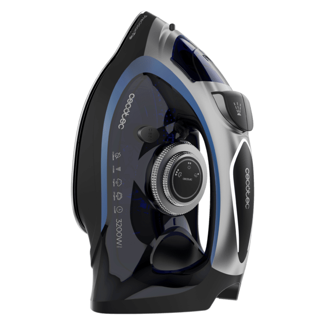 IronHero 3200 Vital Plancha horizontal con 3200 W, golpe de vapor 270 g/min y suela de gran resistencia con un deslizamiento perfecto.
