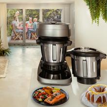Mambo CooKing Total Gourmet X Robot de cocina multifunción con dispensador de alimentos.