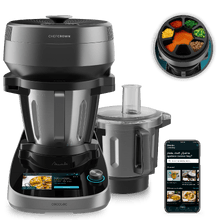 Mambo CooKing Total Gourmet X Robot de cocina multifunción con dispensador de alimentos.