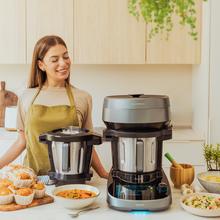 Mambo CooKing Total Gourmet X Robot de cocina multifunción con dispensador de alimentos.