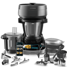 Mambo CooKing Total Gourmet X Robot de cocina multifunción con dispensador de alimentos.