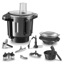 Mambo CooKing Total Gourmet X Robot de cocina multifunción con dispensador de alimentos.