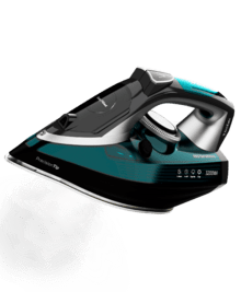 Fast&Furious 5060 Ultra Steam Plancha de vapor ultrapotente de 3200 W, con sistema de apagado automático, vapor continuo de 70 g/min y golpe de vapor de 270 g/min. Sistema antigoteo, selector de temperatura y doble suela cerámica.