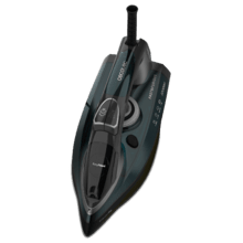 Fast&Furious 5060 Ultra Steam Plancha de vapor ultrapotente de 3200 W, con sistema de apagado automático, vapor continuo de 70 g/min y golpe de vapor de 270 g/min. Sistema antigoteo, selector de temperatura y doble suela cerámica.