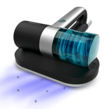 Conga Rockstar 3000 Mattress X-Treme Aspirador de colchones y tapicerías con 300 W de potencia y 10 kPa de poder de succión. Incluye luz ultravioleta UV-C que acaba con el 99,9 % de los alérgenos. Tecnología con cepillo motorizado que ayuda a eliminar los ácaros de los colchones yconsiguiendo una limpieza perfecta en tus colchones.