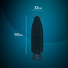 StrongBoard 100 Mumbai Table à repasser avec une surface de repassage de 110 x 33 cm.