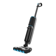 FreeGo Wash&Vacuum Spray Max 250W Electric Mop. Lava e aspira contemporaneamente. Autonomia di 35 minuti. Rullo assorbente Wet Jalisco. Spruzzatore di acqua anticalcare per rimuovere lo sporco. Serbatoio dell'acqua pulita da 700 ml e serbatoio dell'acqua sporca da 750 ml. Base autopulente. Con 2 modalità: Manuale e Automatica. Display digitale.