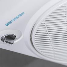 EnergySilence 6000 Power Box Cool Ventilador de suelo de 50 W de potencia, con 5 aspas, 12’’.