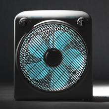 EnergySilence 6000 Power Box Cool Ventilador de suelo de 50 W de potencia, con 5 aspas, 12’’.