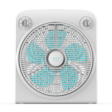 EnergySilence 6000 Power Box Cool Ventilador de suelo de 50 W de potencia, con 5 aspas, 12’’.