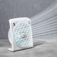 EnergySilence 6000 Power Box Cool Ventilador de suelo de 50 W de potencia, con 5 aspas, 12’’.