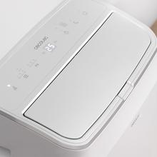 ForceClima 12600 Soundless Heating Aire acondicionado portátil de 12000 BTU con bomba de calor y mando a distancia.