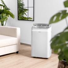 ForceClima 12600 Soundless Heating Aire acondicionado portátil de 12000 BTU con bomba de calor y mando a distancia.