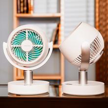 EnergySilence 800 Cyclone Desk Portable Cool Ventilateur de table à batterie de 4000 mAh avec moteur DC, oscillation et inclinaison réglable.