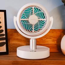 EnergySilence 800 Cyclone Desk Portable Cool Ventilateur de table à batterie de 4000 mAh avec moteur DC, oscillation et inclinaison réglable.