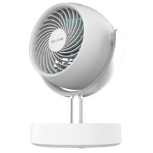 EnergySilence 800 Cyclone Desk Portable Cool Ventilateur de table à batterie de 4000 mAh avec moteur DC, oscillation et inclinaison réglable.