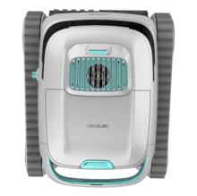 Conga Pooldroid 5000 TotalClean Pearl Ultra Robot limpiapiscinas para fondos, paredes y línea de flotación Apto para superficies de hasta 100 m2 y pendiente máxima de 90º. ScubaDriving Tech, limpieza ordenada. 120 minutos de autonomía. Filtro de alta eficiencia de 180 μm. Capacidad de 4 L.
