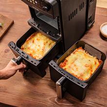 Cecofry DuoLevel 10000 Freidora de aire de 10L con cubetas superpuestas de 5L, 2400 W de potencia, control táctil, y 6 programas preconfigurados para una cocción rápida y saludable.