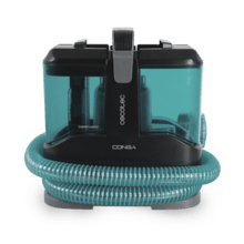 Conga 3000 Carpet&Spot Clean X-Treme Limpiatapicerías con 450 W y 15 kPa de potencia. Diseño compacto. Depósito de agua limpia de 1000 ml y de agua sucia de 550 ml. Spray pulverizador.