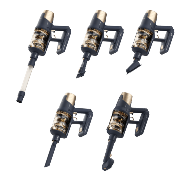 Conga Rockstar RX70 AquaPet Flex X-Treme Aspirador vertical con Máxima potencia de succión de 300 AW y ultrapotencia de 780 W. 100 minutos de autonomía. Cepillo HairLess antienredos. Tubo flexible y kit de accesorios completo. Incluye cepillo para animales y accesorio de fregado.