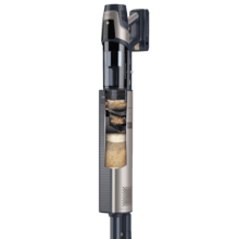 Conga Rockstar RZ90 AI AquaPet Flex Connected X-Treme Aspirador vertical con base de autovaciado. 310 AW y 850 W. Tubo flexible. Inteligencia Artificial y contador de partículas. APP. Cepillo de animales y accesorio WaterTank de fregado.