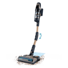 Conga Rockstar RZ90 AI AquaPet Flex Connected X-Treme Aspirador vertical con base de autovaciado. 310 AW y 850 W. Tubo flexible. Inteligencia Artificial y contador de partículas. APP. Cepillo de animales y accesorio WaterTank de fregado.