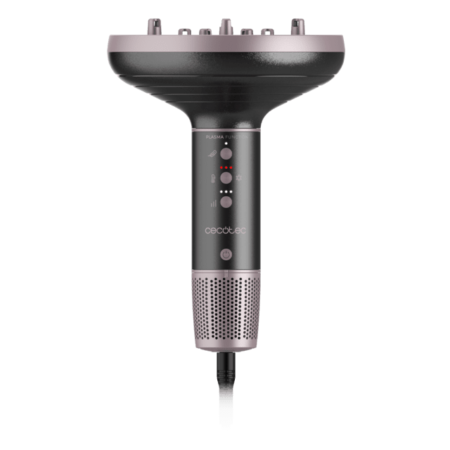 DryWave Nébula Black Diffuseur de boucles XXL pour des boucles définies avec de l'huile d'argan et de la kératine, PlasmaTech anti-frisottis, moteur BLDC silencieux et puissant, mode Soft, 3 vitesses et températures, 12 picots et poignée ergonomique