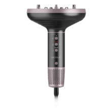 DryWave Nébula Black Diffuseur de boucles XXL pour des boucles définies avec de l'huile d'argan et de la kératine, PlasmaTech anti-frisottis, moteur BLDC silencieux et puissant, mode Soft, 3 vitesses et températures, 12 picots et poignée ergonomique