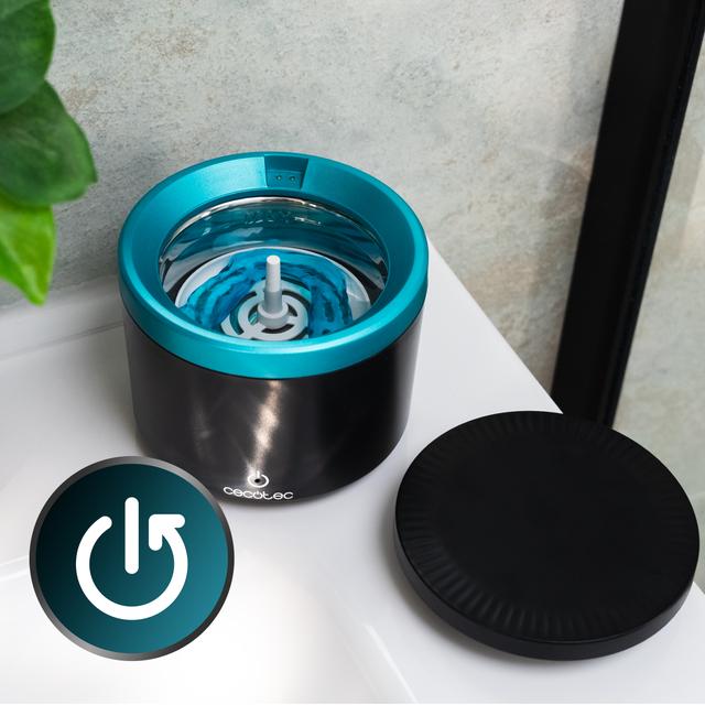 ToothCare Elite Clean Limpiador ultrasónico de férulas y dentaduras en solo 5 minutos con luz UV. Tiene un tanque de 200 ml. Seguro, eficiente y práctico, incluye pinzas para una extracción fácil.