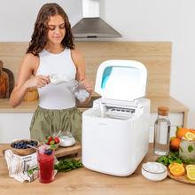 Chillin' Ice 1500 Plus Máquina de hacer hielo con capacidad de producción diaria de 15 kg y 150 W.