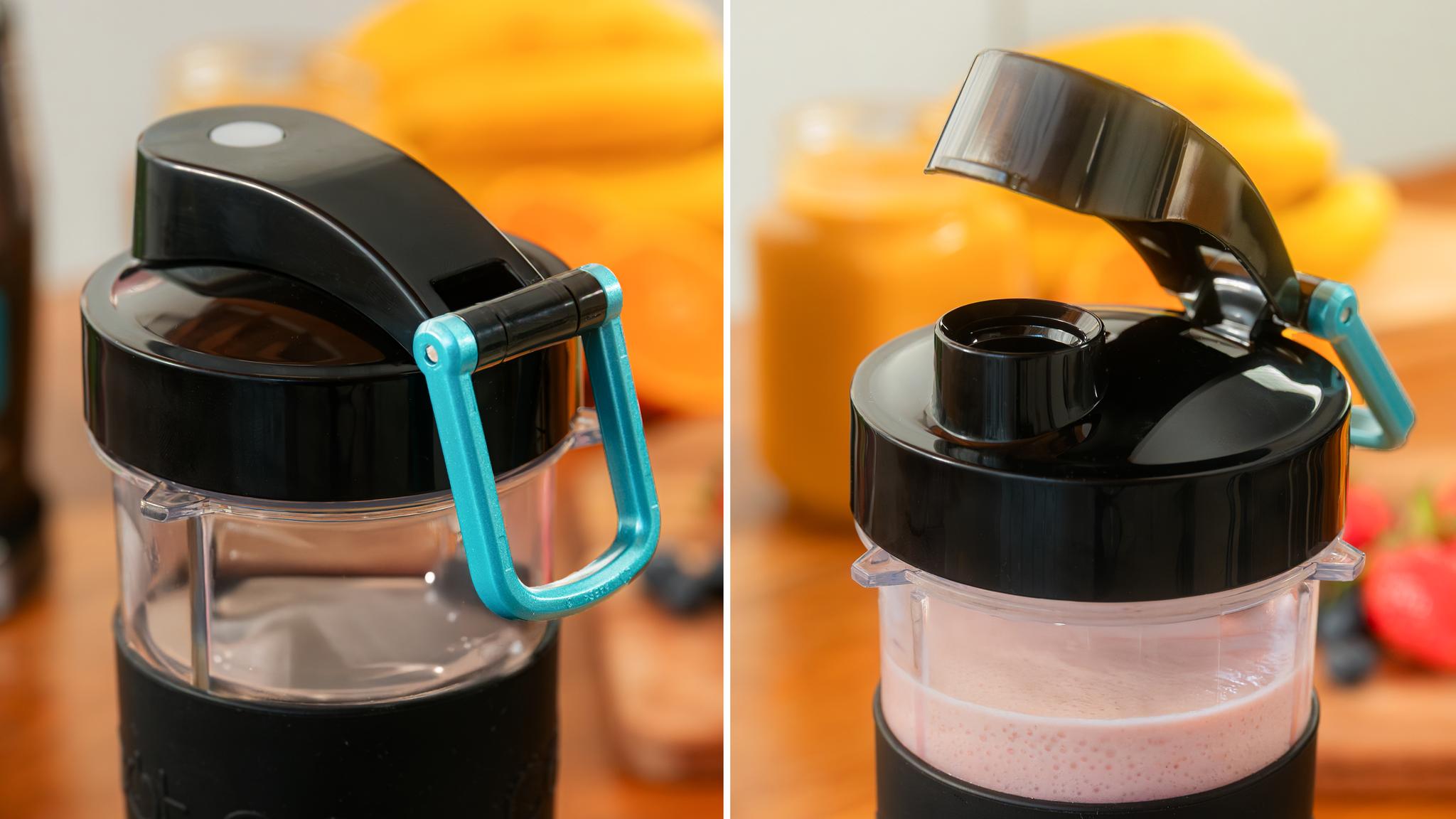 Tapón plegable y asa de transporte