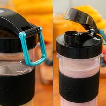 Power Titanium 900 ProGo Hand Juice Batidora De Smoothies Con 2 Vasos Portátiles de 570 ml, 4 Cuchillas De Titanio  Y 900 W.