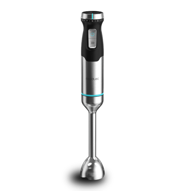 Power Pulsar 2300MAX Cream&Crush Milk frother Batidora de mano de 2300 W de máxima potencia, Tecnología Crossblades Con Cuchillas De 4 Hojas de Acero Inoxidable, Pie Xl Extralargo, Campana Antisalpicaduras Y Selector De Velocidad Con Función Turbo. Incluye Vaso De 700 Ml Con Tapa, Varillas Montaclaras Y Picadora Con Cuchilla Pica Hielo.