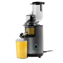 Juice&Live 2500 EasyClean brush Extracteur de jus de 200 W, filtre EasyClean facile à nettoyer et canal d’entrée XL pour fruits et légumes entiers.