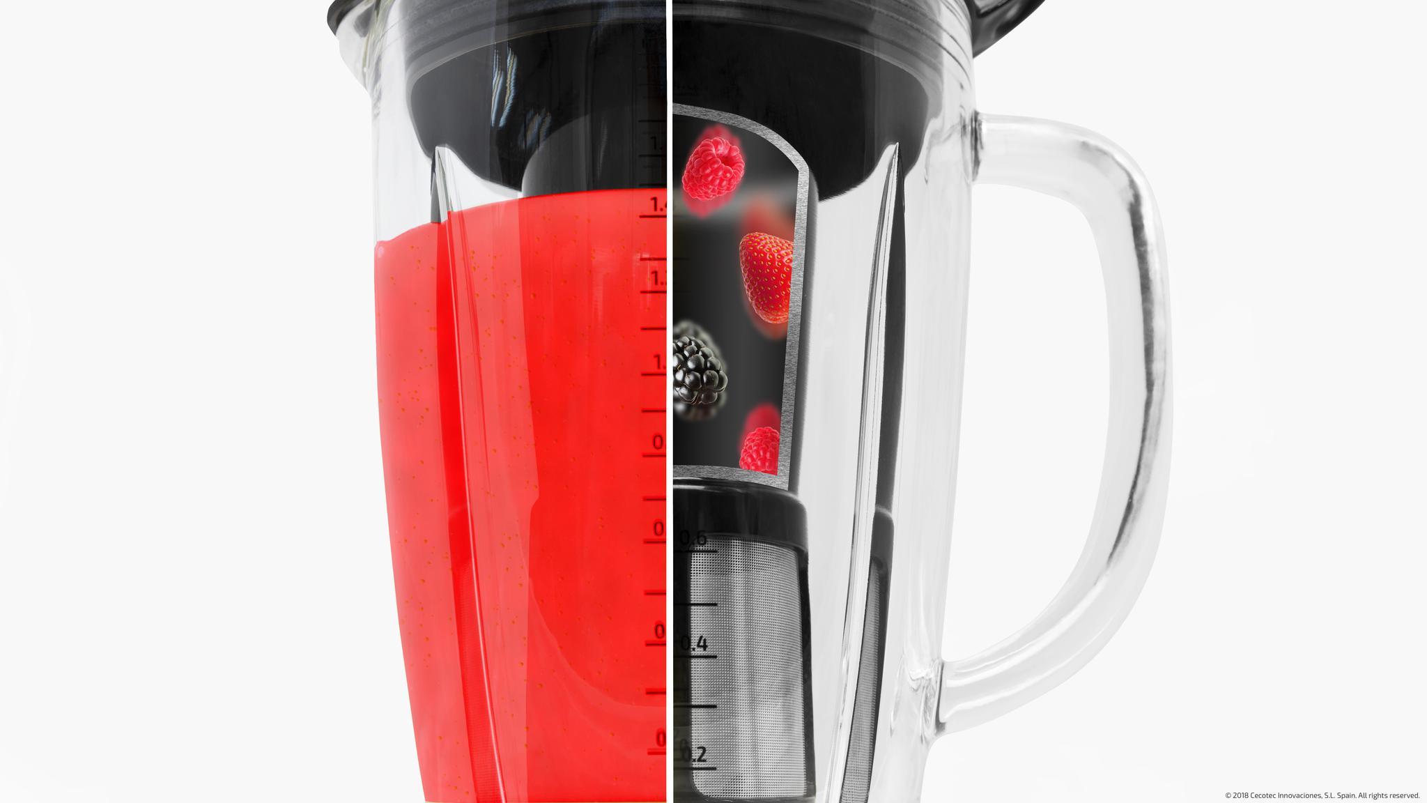 Cuchilla de 6 hojas de titanio negro: máxima resistencia y afilado.