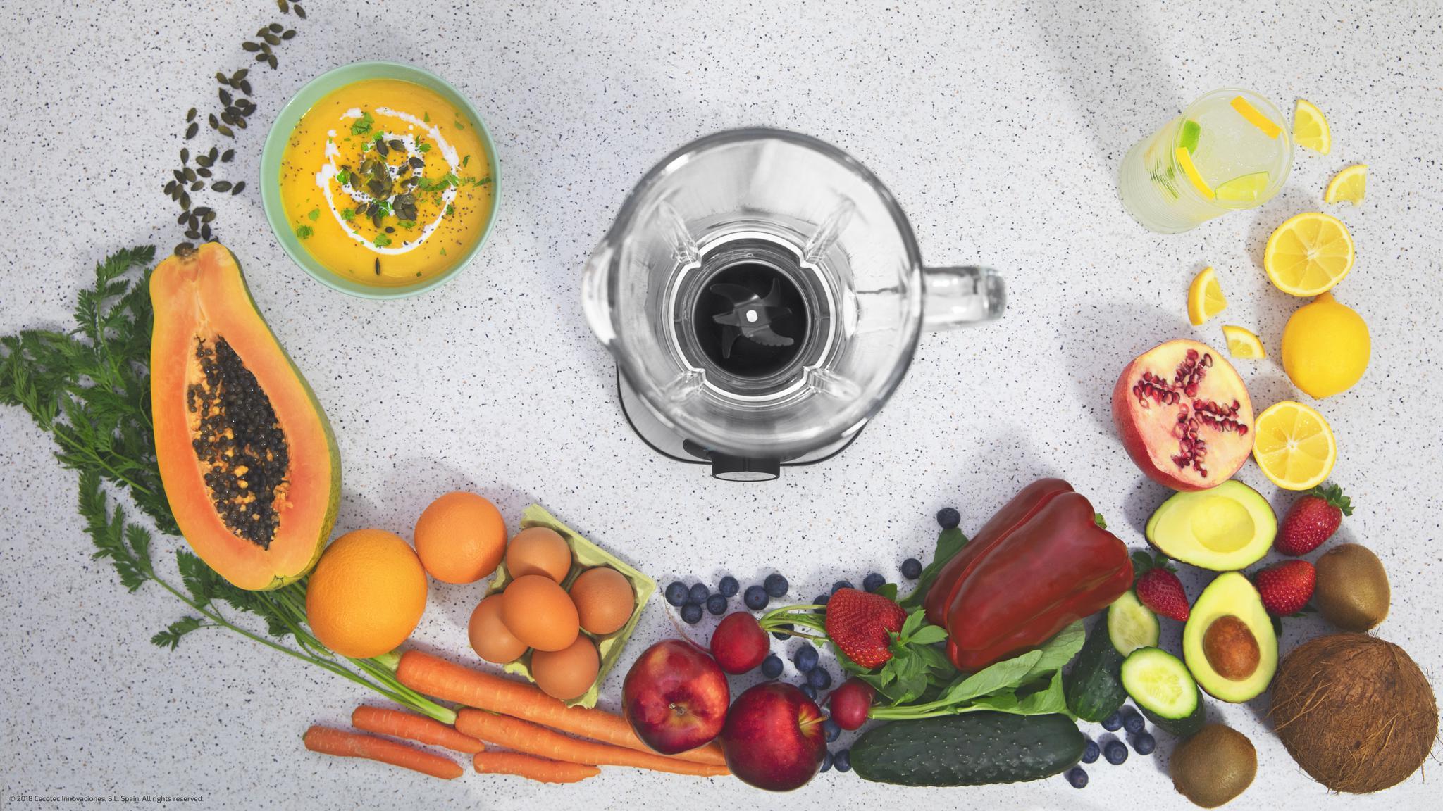 5 velocidades: se adapta a las necesidades de cada receta.