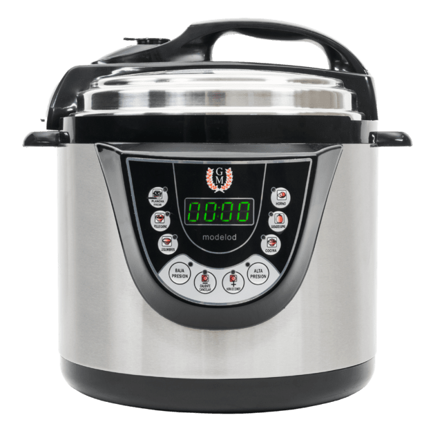 Olla GM D ESPATULA Olla programable 24 h, función freír, capacidad de 6 litros y 9 menús de cocina.