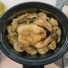 Chupchup Matic Spatula Olla de cocción lenta digital ovalada con 240 W. Pantalla LCD. 5,5 litros de capacidad. Dos niveles de potencia + función mantener caliente. Tapa de cristal. Cubeta cerámica y extraíble.