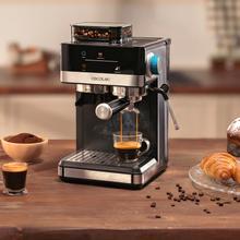 Power Espresso 20 Grind descaling tablets Cafetera Espresso con 1350W, 20 Bares, Depósito de 1.7L, Molienda Ajustable