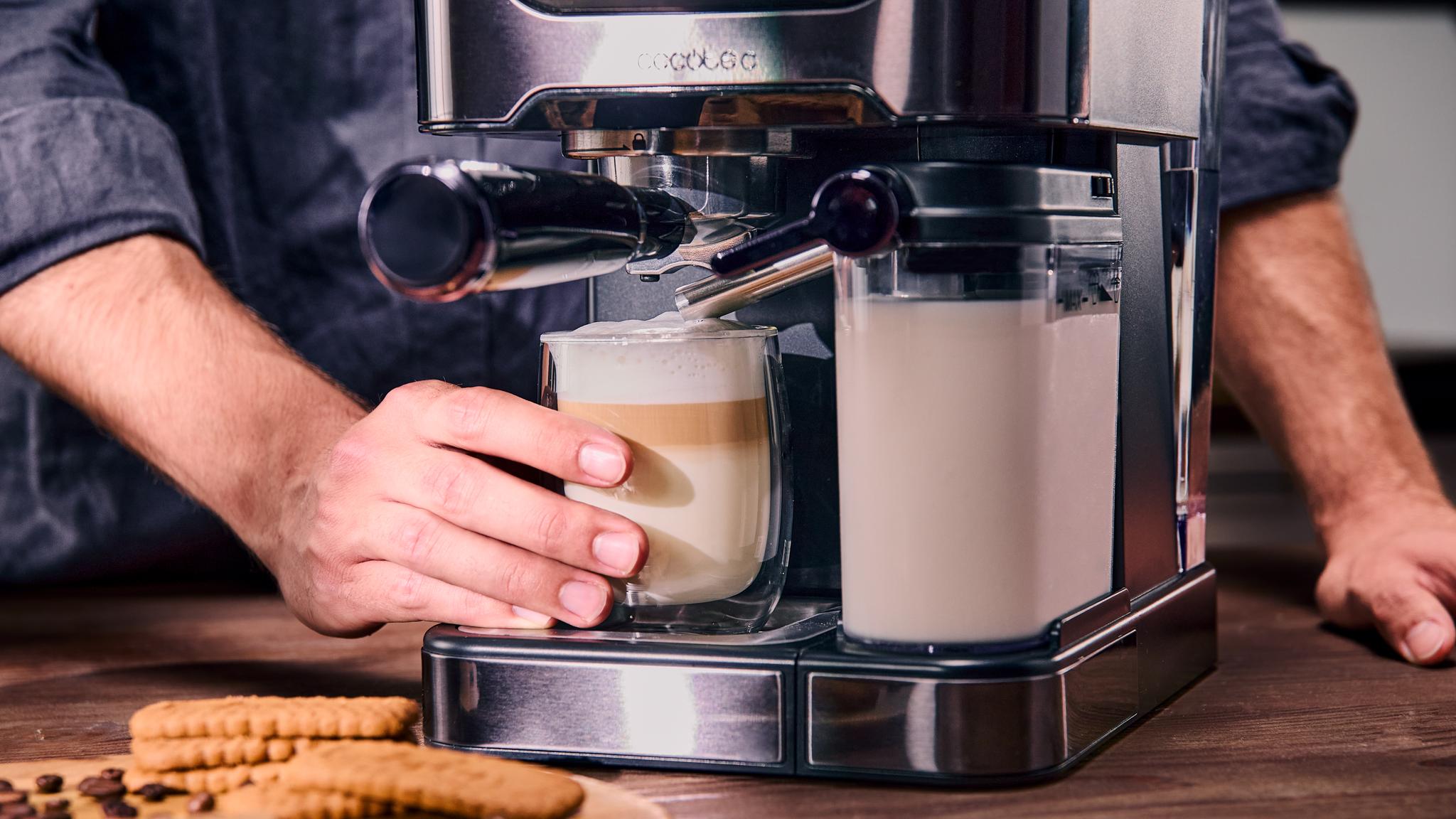 Espumosos cafés con leche y capuchinos