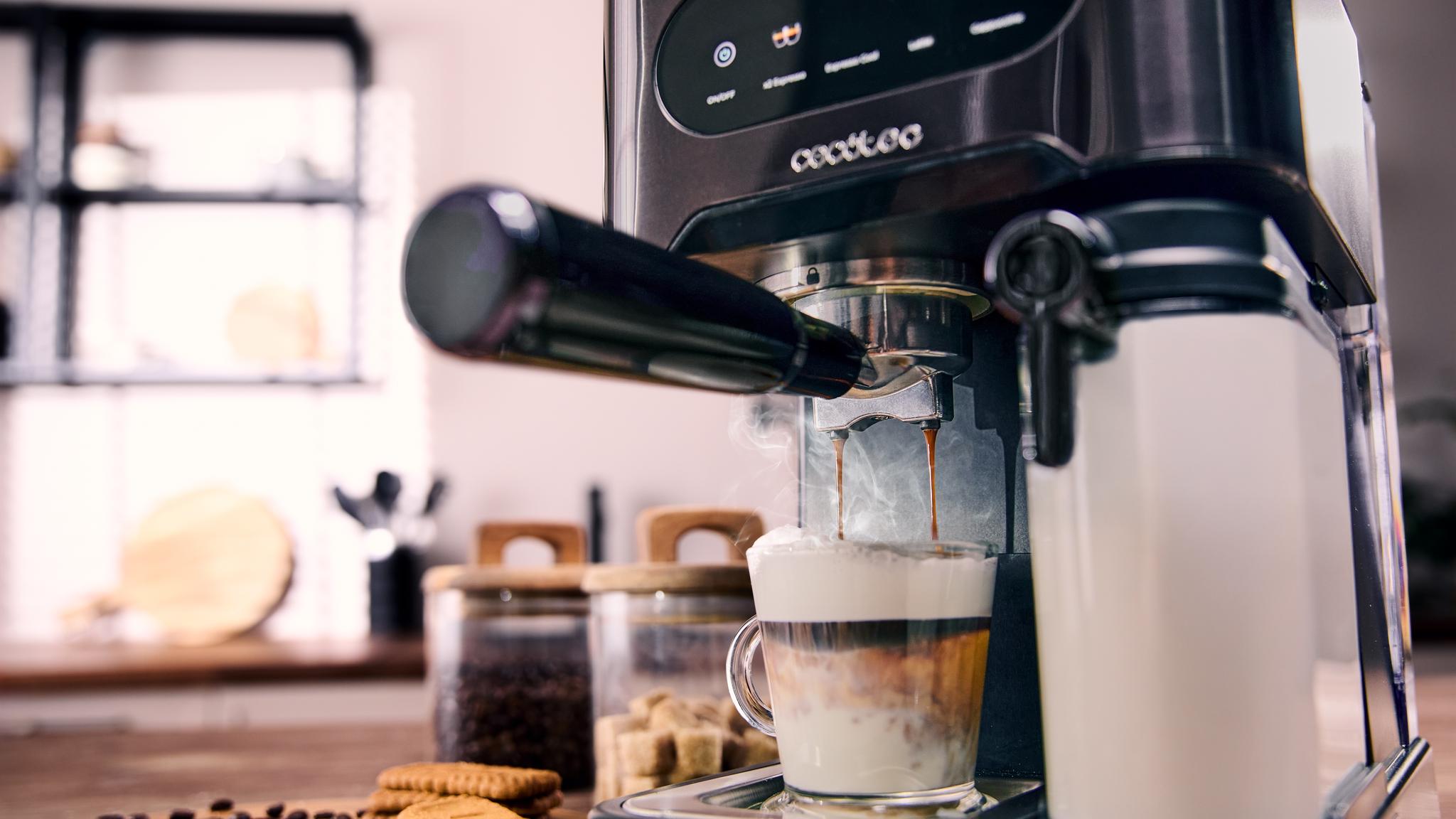 Prepara hasta dos cafés a la vez