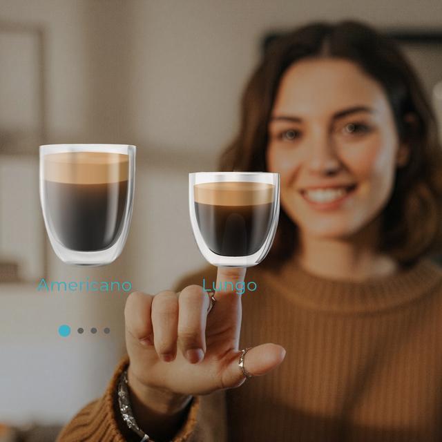 Cremmaet Latte Jar Machine à café compacte super automatique avec 19 bars, réservoir à lait et système Thermoblock.