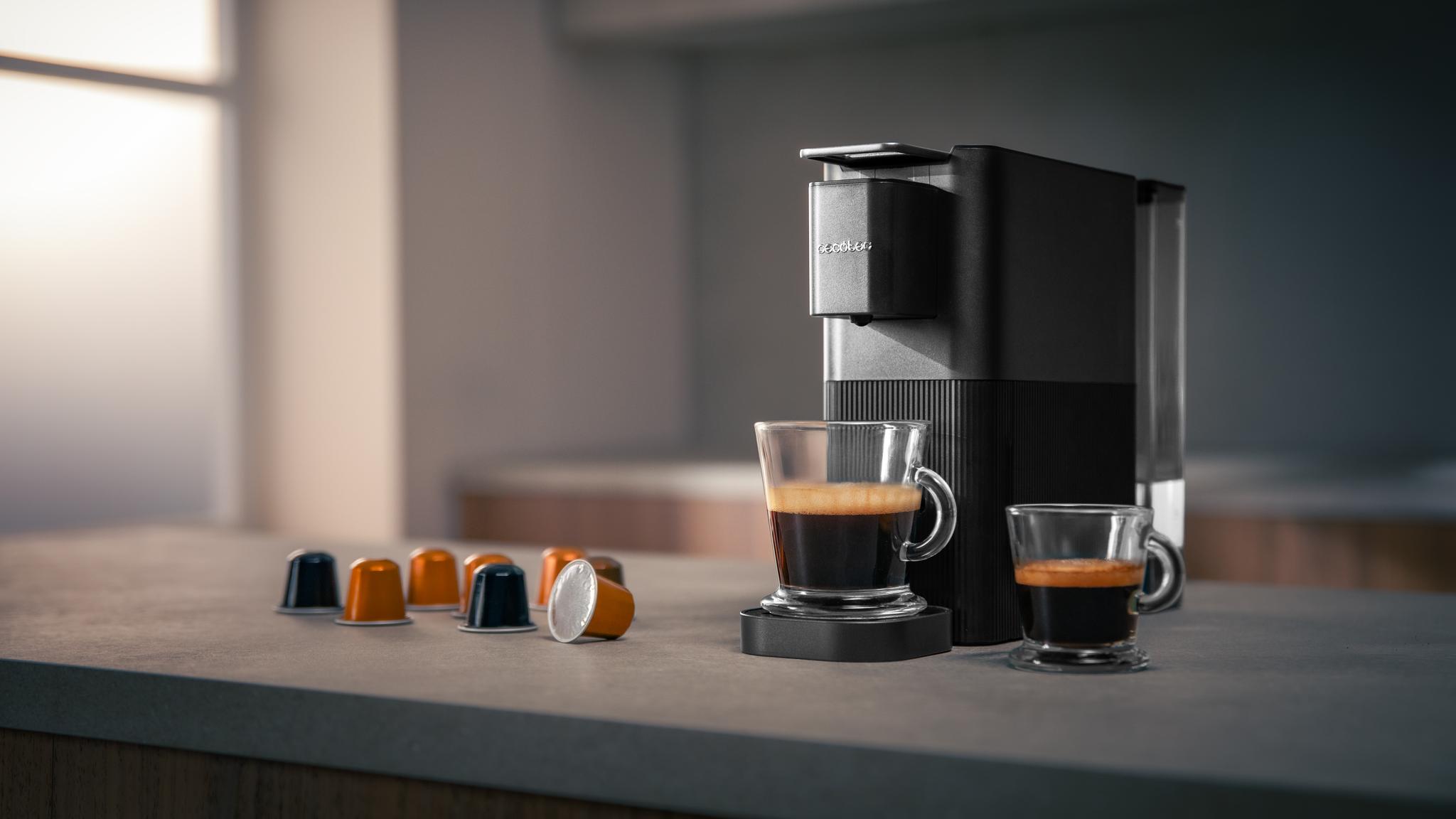 Cafetera compacta, sabor a lo grande